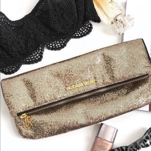 Victoria’s Secret Gold Clutch